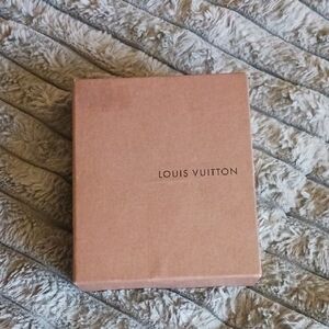 Louis Vuitton Beige Box with Logo
